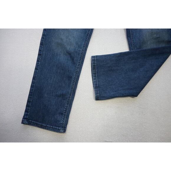 Levi's 541 Athletic Fit Stretch Denim Blue Work Jeans Mens Sz 34 x 31 - Picture 2 of 9